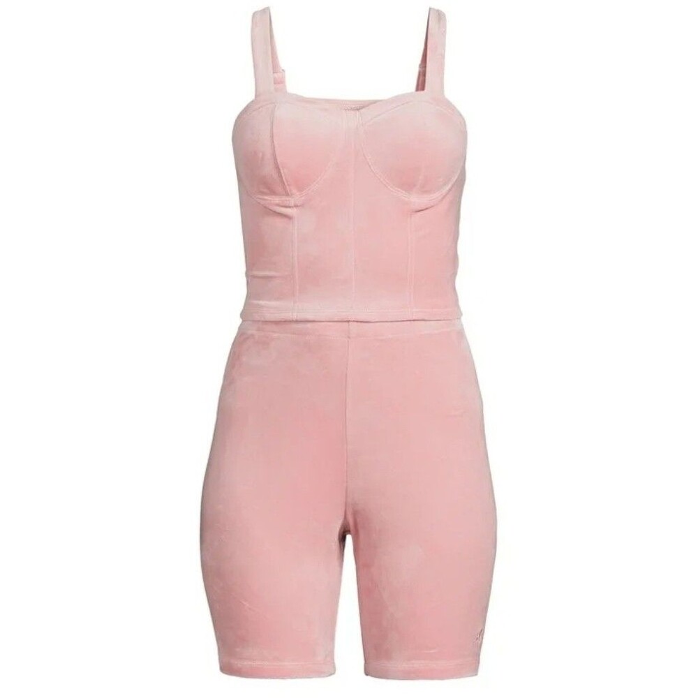 Women’s No Boundaries 2 Piece Short Set Black Size Large (11-13)